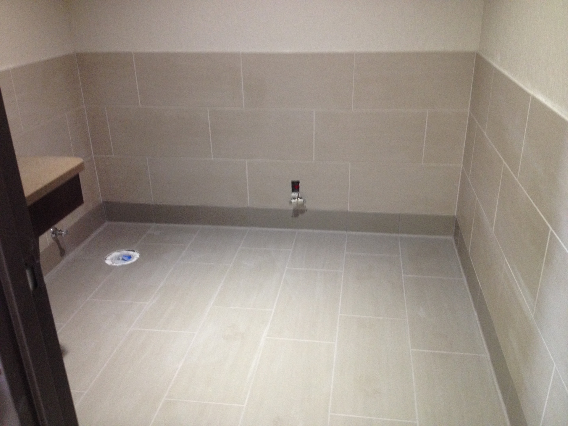 Tile installation