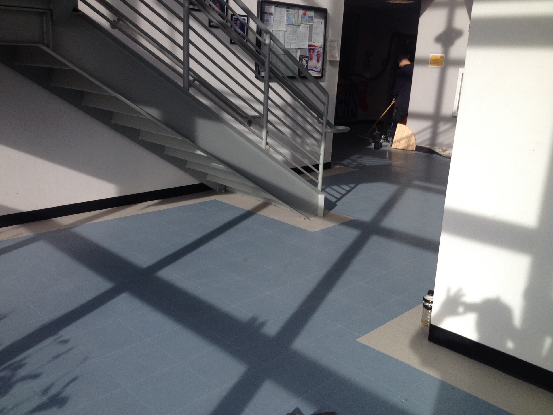 VCT tile installation